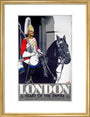‘London - Heart of the Empire’, GWR poster, 1939. art print medium gold Art Print - Science Museum Shop