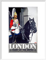 ‘London - Heart of the Empire’, GWR poster, 1939. art print large white Art Print - Science Museum Shop