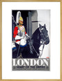 ‘London - Heart of the Empire’, GWR poster, 1939. art print extra large gold Art Print - Science Museum Shop