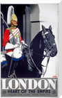 ‘London - Heart of the Empire’, GWR poster, 1939. stretched canvas large none Art Print - Science Museum Shop