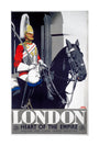 ‘London - Heart of the Empire’, GWR poster, 1939. unstretched canvas large none Art Print - Science Museum Shop