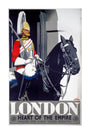 ‘London - Heart of the Empire’, GWR poster, 1939. unstretched canvas extra large none Art Print - Science Museum Shop