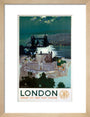 ‘London’, GWR poster, 1938. art print small natural Art Print - Science Museum Shop
