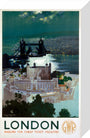 ‘London’, GWR poster, 1938. stretched canvas small none Art Print - Science Museum Shop