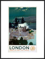 ‘London’, GWR poster, 1938. art print extra large black Art Print - Science Museum Shop