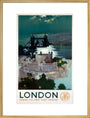 ‘London’, GWR poster, 1938. art print extra large gold Art Print - Science Museum Shop