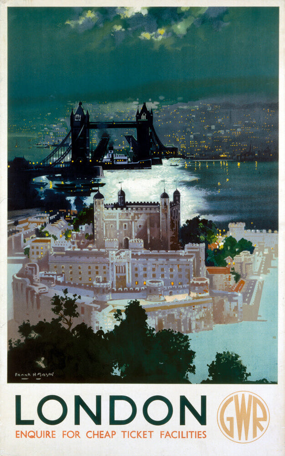 ‘London’, GWR poster, 1938. Art Print - Science Museum Shop