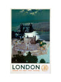 ‘London’, GWR poster, 1938. art print large none Art Print - Science Museum Shop