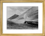 A K2 2-6-0 locomotive on the West Highland line. art print extra small gold Art Print - Science Museum Shop