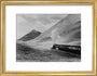 A K2 2-6-0 locomotive on the West Highland line. art print small gold Art Print - Science Museum Shop