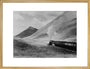 A K2 2-6-0 locomotive on the West Highland line. art print large gold Art Print - Science Museum Shop