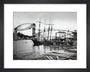 The Royal Albert Bridge, Saltash. art print extra small black Art Print - Science Museum Shop