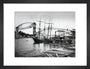 The Royal Albert Bridge, Saltash. art print small black Art Print - Science Museum Shop