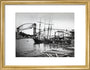 The Royal Albert Bridge, Saltash. art print small gold Art Print - Science Museum Shop
