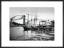 The Royal Albert Bridge, Saltash. art print large black Art Print - Science Museum Shop