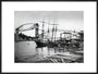 The Royal Albert Bridge, Saltash. art print extra large black Art Print - Science Museum Shop