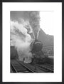 The Yorkshire Pullman at King's Cross, January 1948 art print medium black Art Print - Science Museum Shop