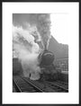 The Yorkshire Pullman at King's Cross, January 1948 art print large black Art Print - Science Museum Shop