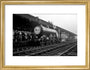 C1 Atlantic 62822 with Ivatt Atlantic Special art print small gold Art Print - Science Museum Shop