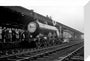 C1 Atlantic 62822 with Ivatt Atlantic Special stretched canvas small none Art Print - Science Museum Shop