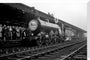 C1 Atlantic 62822 with Ivatt Atlantic Special stretched canvas large none Art Print - Science Museum Shop