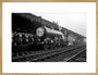 C1 Atlantic 62822 with Ivatt Atlantic Special art print extra large gold Art Print - Science Museum Shop