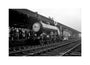 C1 Atlantic 62822 with Ivatt Atlantic Special unstretched canvas medium none Art Print - Science Museum Shop