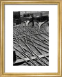 Lines of communication, railway lines at King's Cross art print extra small gold Art Print - Science Museum Shop
