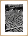 Lines of communication, railway lines at King's Cross art print medium natural Art Print - Science Museum Shop