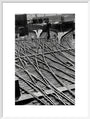 Lines of communication, railway lines at King's Cross art print large white Art Print - Science Museum Shop
