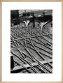 Lines of communication, railway lines at King's Cross art print large natural Art Print - Science Museum Shop