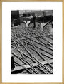 Lines of communication, railway lines at King's Cross art print extra large gold Art Print - Science Museum Shop