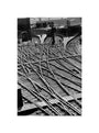 Lines of communication, railway lines at King's Cross unstretched canvas small none Art Print - Science Museum Shop