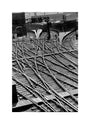 Lines of communication, railway lines at King's Cross unstretched canvas medium none Art Print - Science Museum Shop