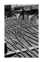 Lines of communication, railway lines at King's Cross unstretched canvas large none Art Print - Science Museum Shop