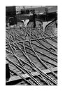 Lines of communication, railway lines at King's Cross unstretched canvas extra large none Art Print - Science Museum Shop