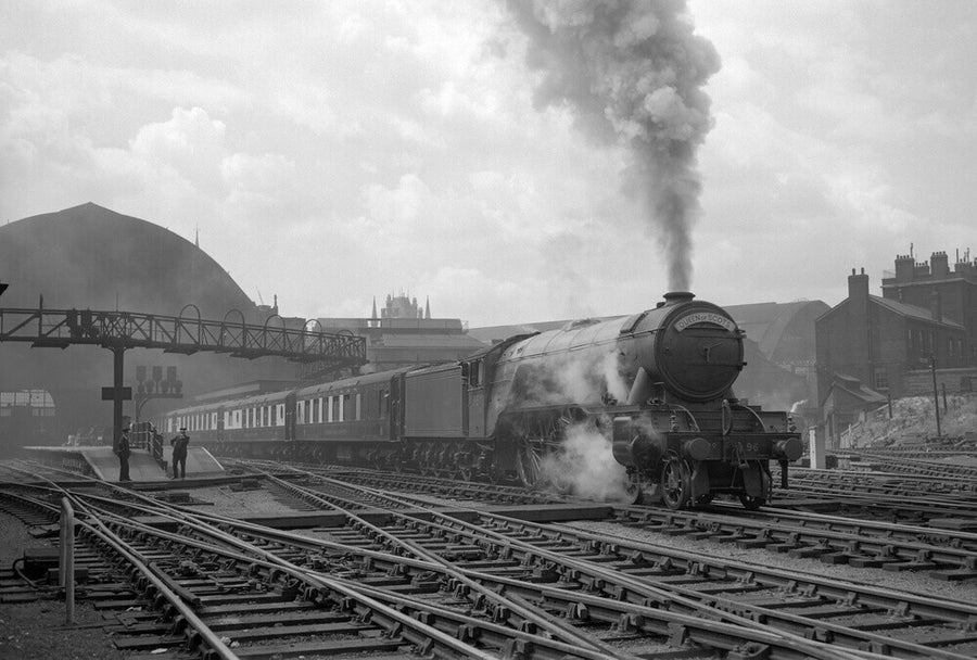 Steam Locomotive Number 96 - Queen of Scots Art Print - Science Museum Shop