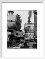'Steam up and waiting' art print small white Art Print - Science Museum Shop