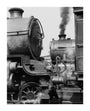 'Steam up and waiting' unstretched canvas extra large none Art Print - Science Museum Shop