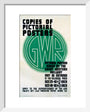 ‘Copies of Pictorial Posters’, GWR poster, 1923-1947 art print extra small white Art Print - Science Museum Shop