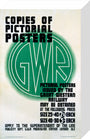‘Copies of Pictorial Posters’, GWR poster, 1923-1947 stretched canvas small none Art Print - Science Museum Shop