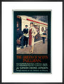 'The Queen of Scots Pullman', Pullman Company poster, c 1926 art print large black Art Print - Science Museum Shop