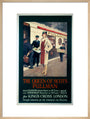 'The Queen of Scots Pullman', Pullman Company poster, c 1926 art print large natural Art Print - Science Museum Shop