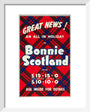 'Great News! An All in Holiday in Bonnie Scotland', BR poster, c 1950s art print extra small white Art Print - Science Museum Shop