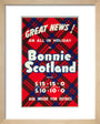 'Great News! An All in Holiday in Bonnie Scotland', BR poster, c 1950s art print extra small natural Art Print - Science Museum Shop