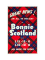 'Great News! An All in Holiday in Bonnie Scotland', BR poster, c 1950s art print medium none Art Print - Science Museum Shop