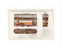 Science Museum produced poster of the four-wheeled electric tramcar built for the Glasgow corporation tramways in 1901. art print extra small none Art Print - Science Museum Shop