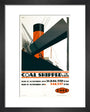 Poster, Coal Shipped on LNER art print extra small black Art Print - Science Museum Shop