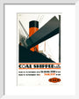 Poster, Coal Shipped on LNER art print extra small white Art Print - Science Museum Shop