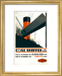 Poster, Coal Shipped on LNER art print extra small gold Art Print - Science Museum Shop
